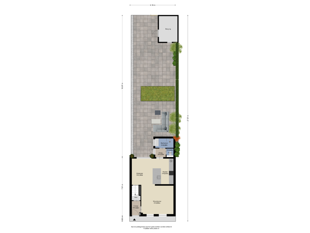 Bekijk plattegrond van Begane Grond_Tuin van Mauritsweg 20