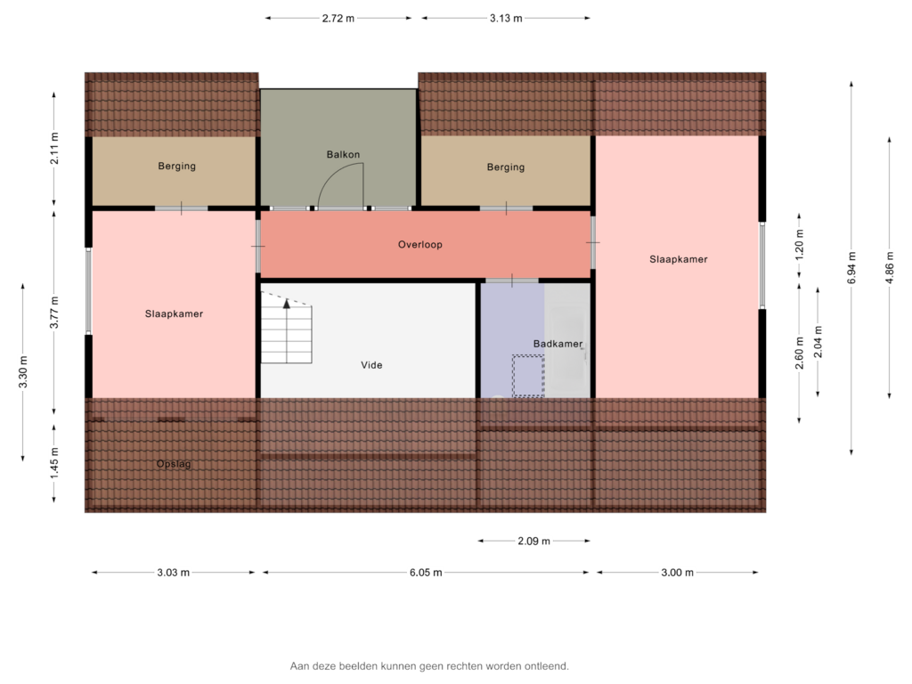 Bekijk plattegrond van 1e verdieping van Keizersloot 5