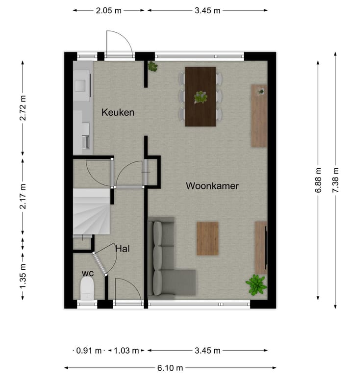 Foto 24 van Burg. Cremersstraat 14
