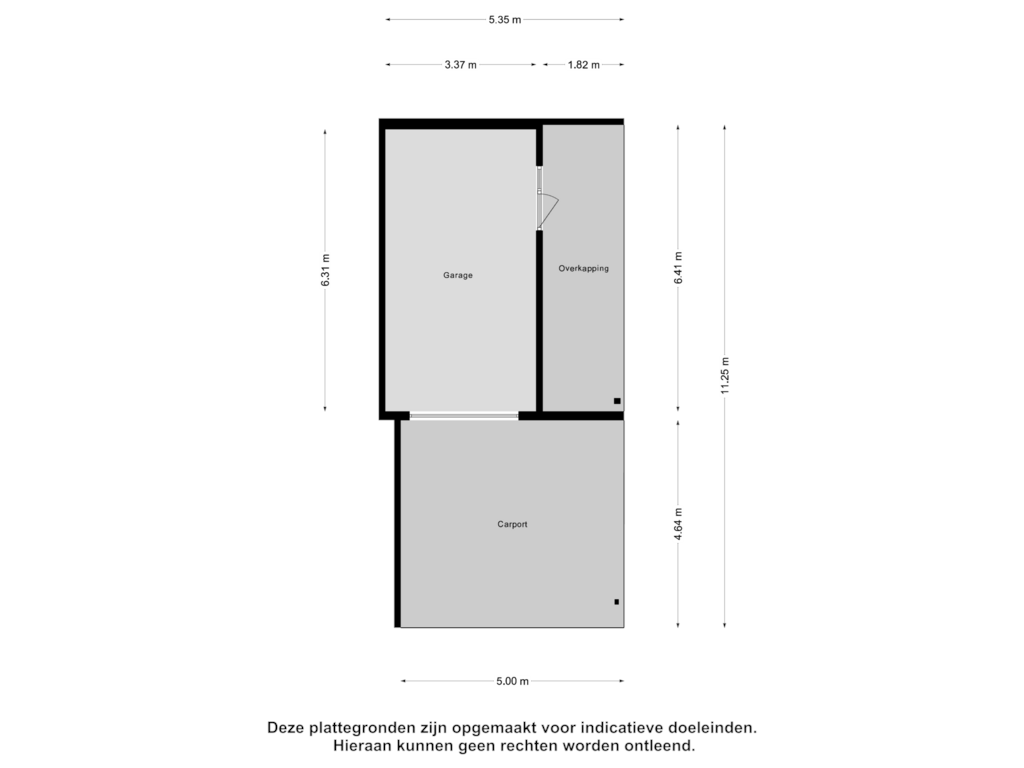 Bekijk plattegrond van Garage van Wortmanlaan 1