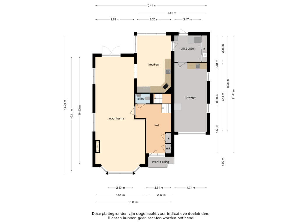 Bekijk plattegrond van Begane grond van Pastoor Ermenstraat 53