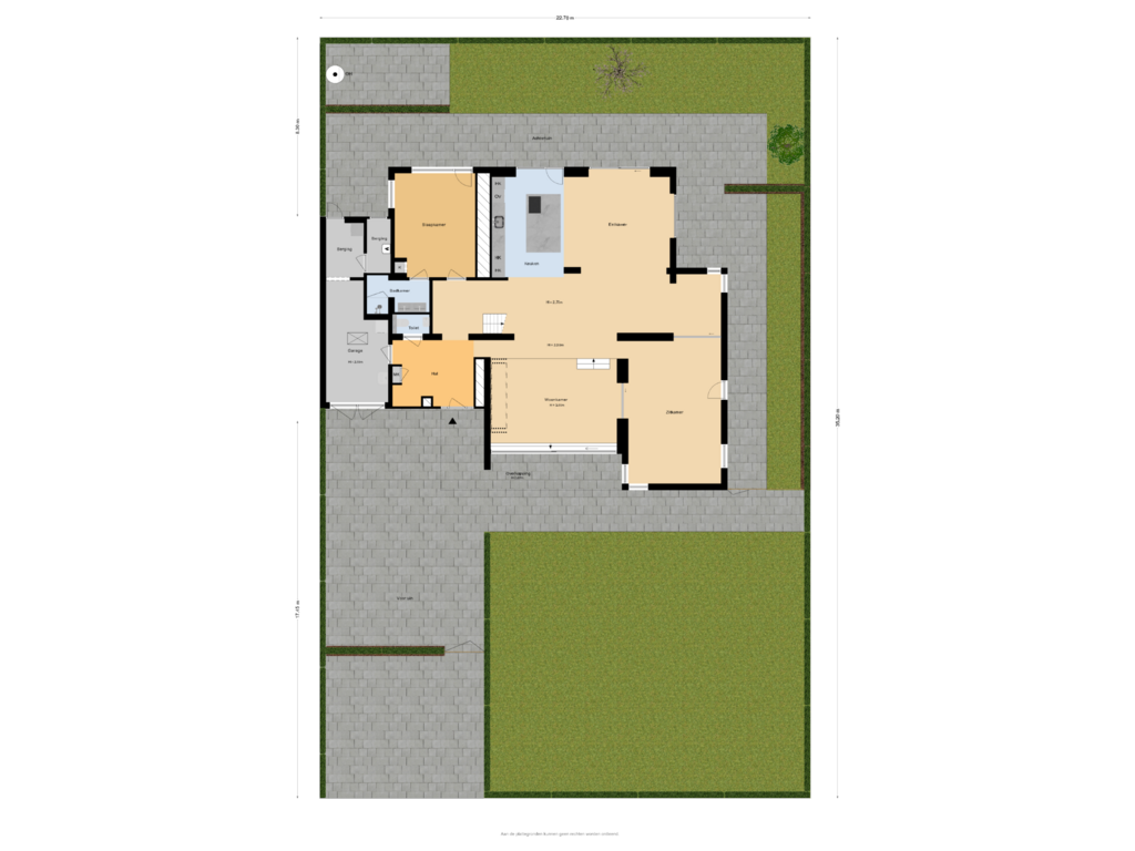 Bekijk plattegrond van Situatie van Vergiliuslaan 4