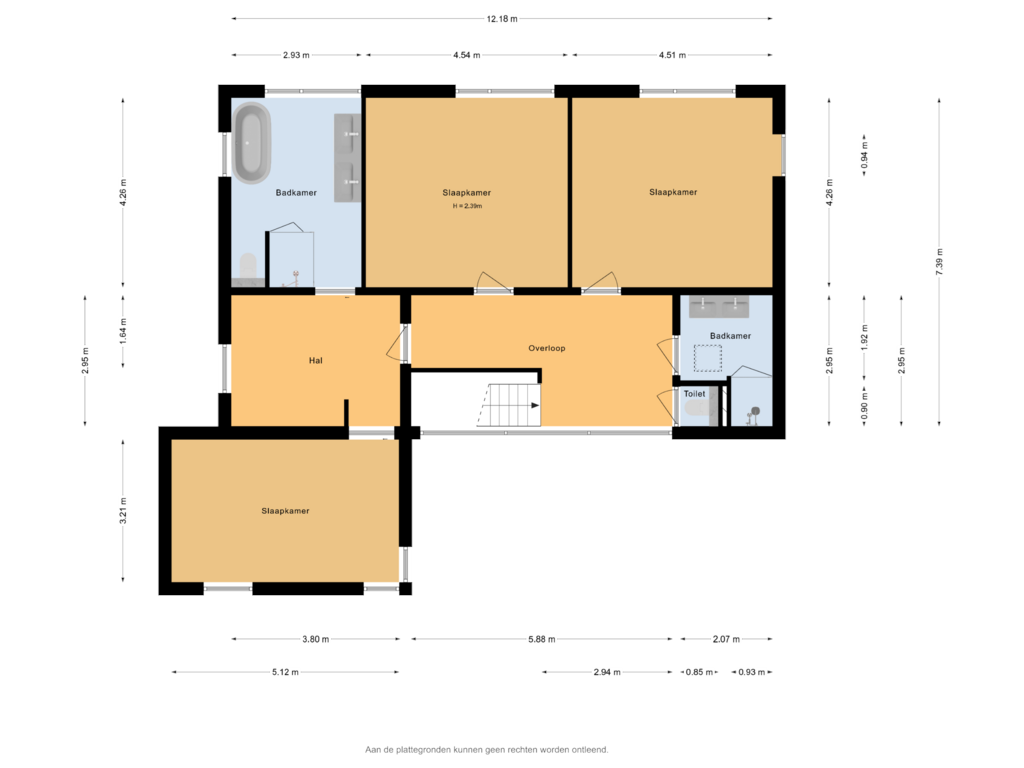 Bekijk plattegrond van 1e Verdieping van Vergiliuslaan 4