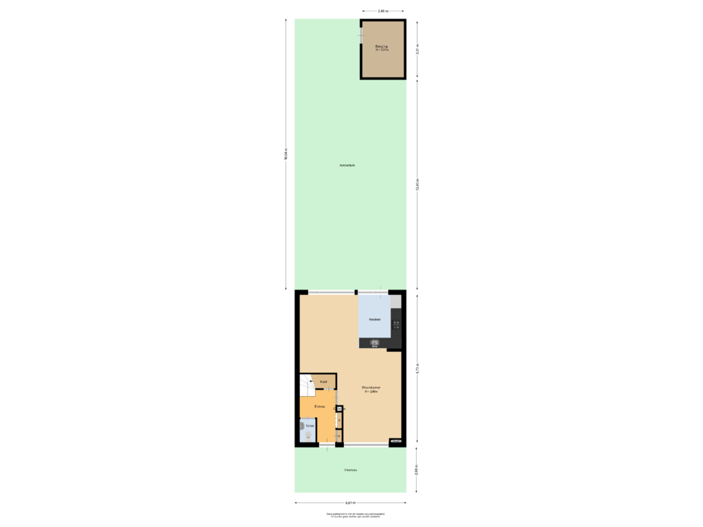 Bekijk plattegrond van Situatie van Frans Halsstraat 15