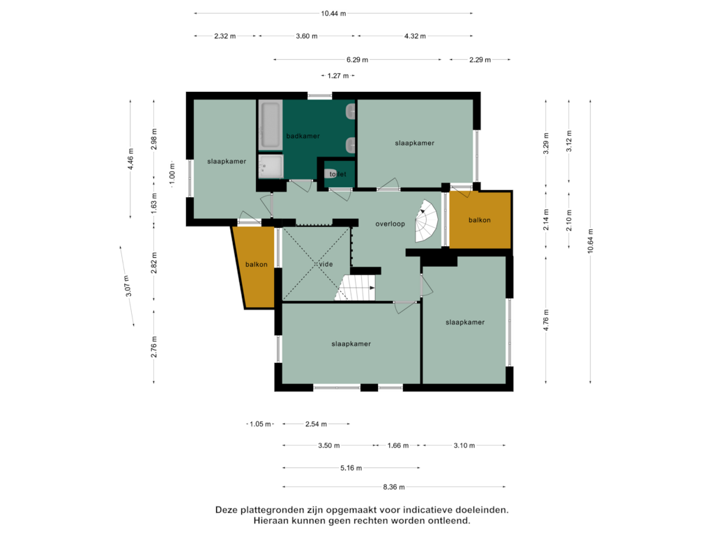 Bekijk plattegrond van 1e verdieping van Hertog van Gelresingel 34