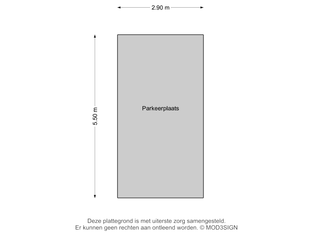 Bekijk plattegrond van Parkeerplaats van Roerdomplaan 3