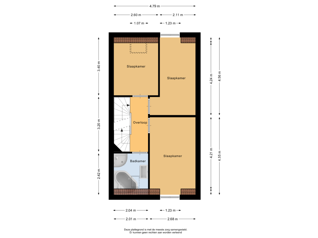 Bekijk plattegrond van Eerste verdieping van Marskramer 122