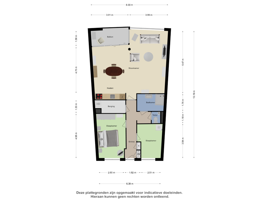 Bekijk plattegrond van Appartement van Nieuwe Koningstraat 245