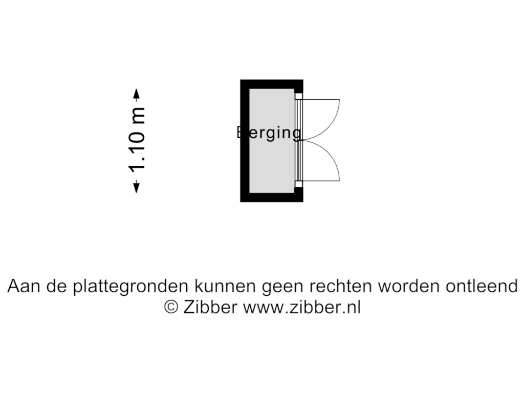 Bekijk plattegrond van Berging van Wagenstraat 37