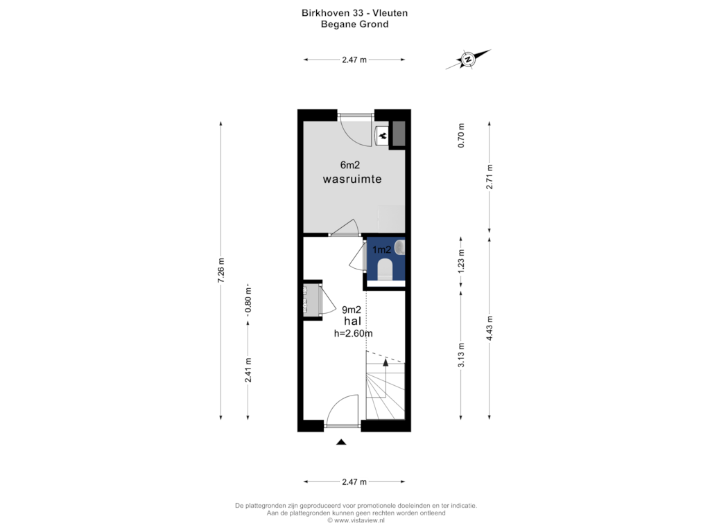 Bekijk plattegrond van Begane Grond van Birkhoven 33