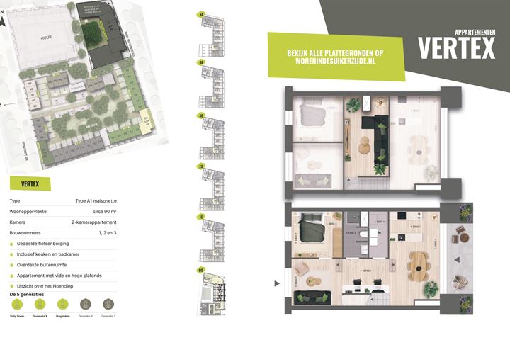 Bekijk foto 7 van De Suikerzijde - Vertex (Bouwnr. 6)