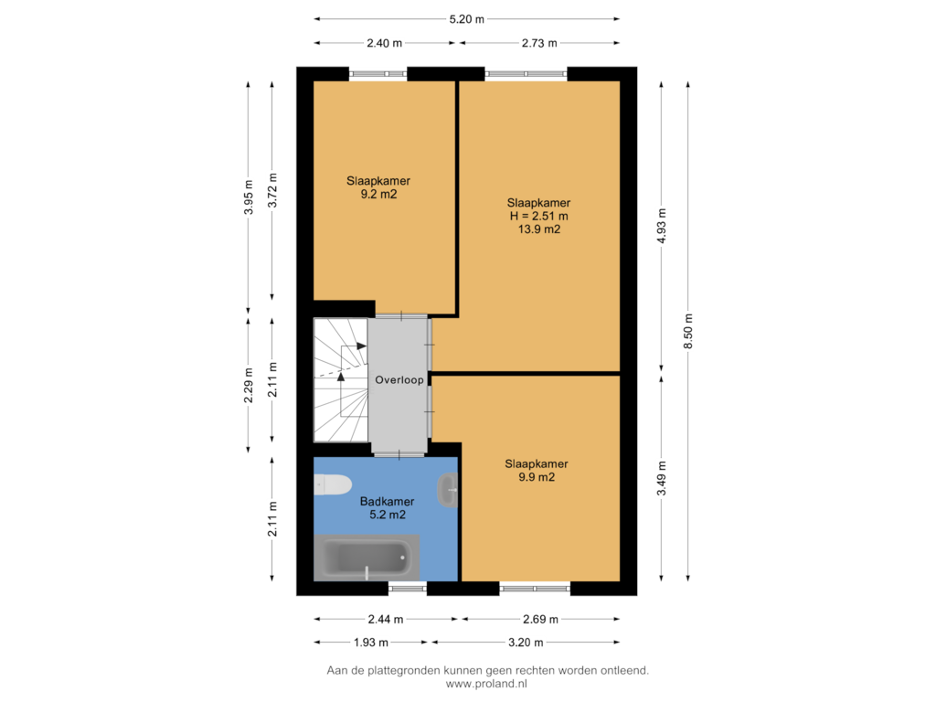 Bekijk plattegrond van 1e Verdieping van A. Kortekaasstraat 48