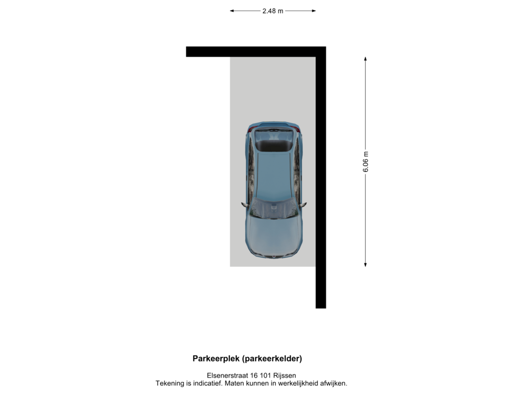 Bekijk plattegrond van Parkeerkelder van Elsenerstraat 16-101