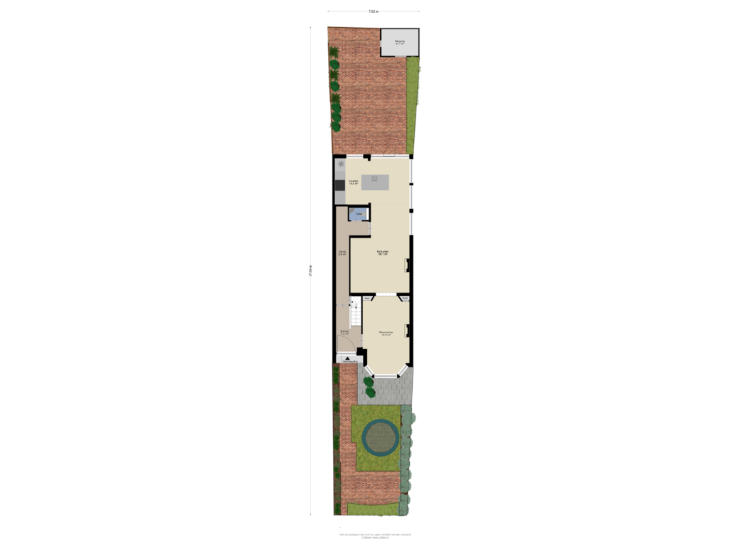 Bekijk plattegrond van Begane Grond _Tuin van Zwolseweg 60