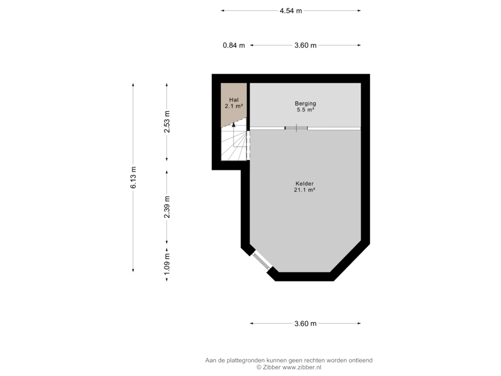 Bekijk plattegrond van Kelder van Zwolseweg 60