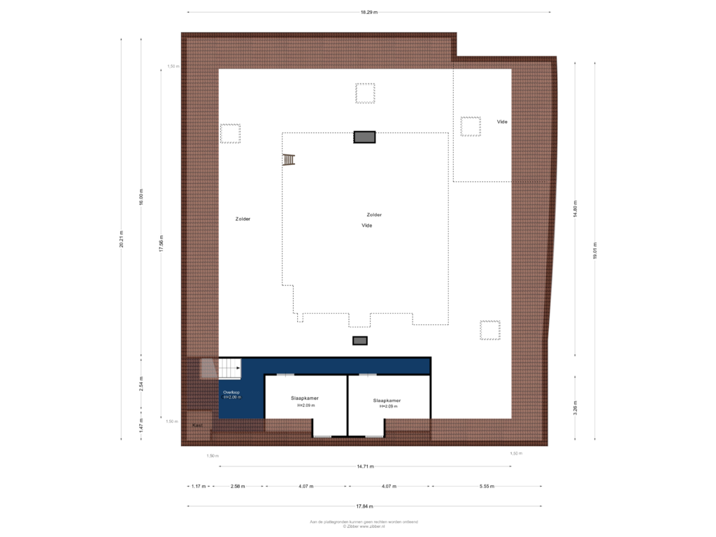 Bekijk plattegrond van Eerste verdieping van Uitgang 7