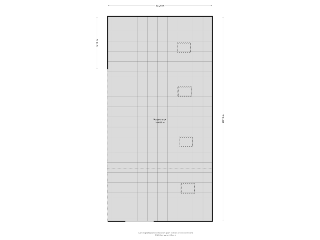 Bekijk plattegrond van Kapschuur van Uitgang 7