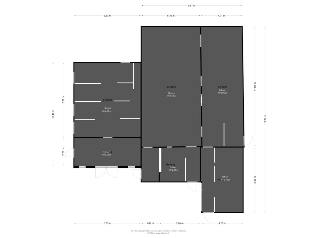 Bekijk plattegrond van Schuur van Uitgang 7