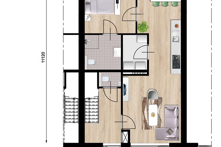 Bekijk foto 4 van Tussenwoning (Bouwnr. 8)