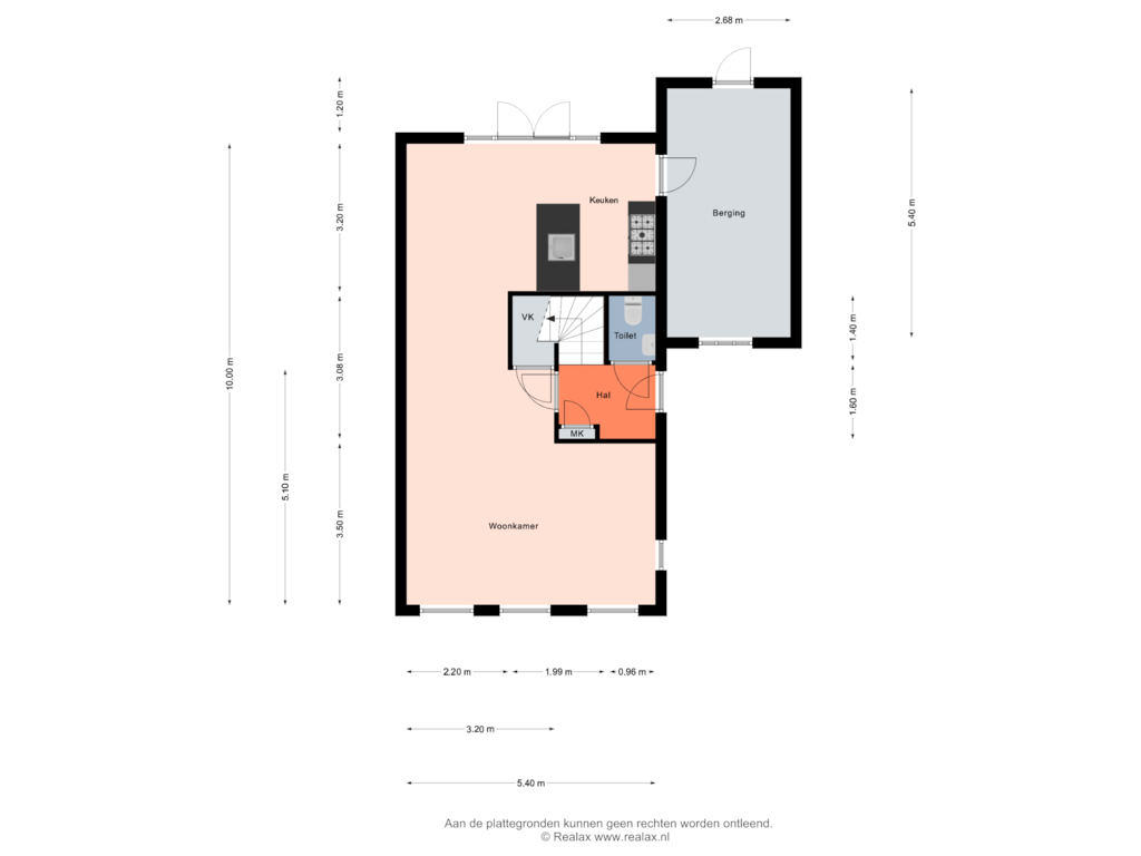 Bekijk plattegrond van Begane grond van Vixseboxsestraat 20