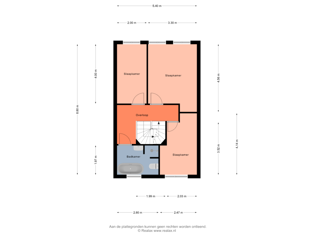 Bekijk plattegrond van Verdieping 1 van Vixseboxsestraat 20