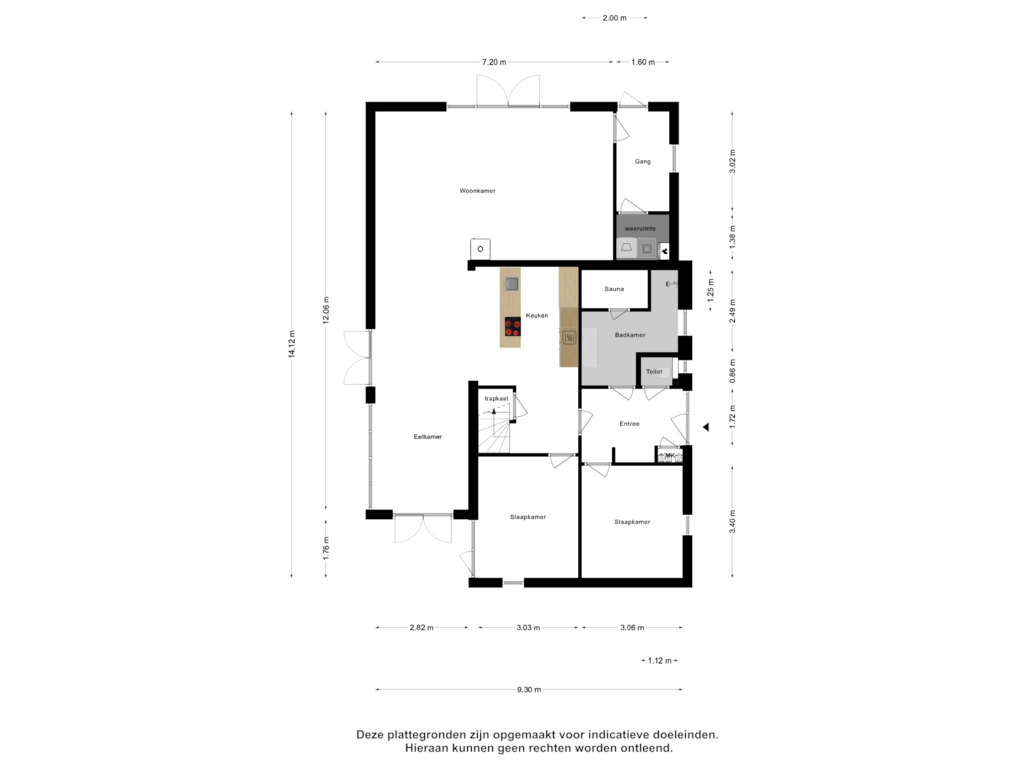 View floorplan of Begane Grond of Cardium 33