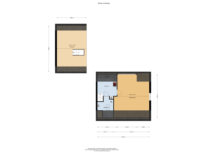 Bijgebouw Eerste verdieping