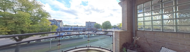 Bekijk 360° foto van Balkon van Koornstraat 26-B