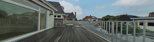 Bekijk 360° foto van Dakterras van Noorderweg 1-B