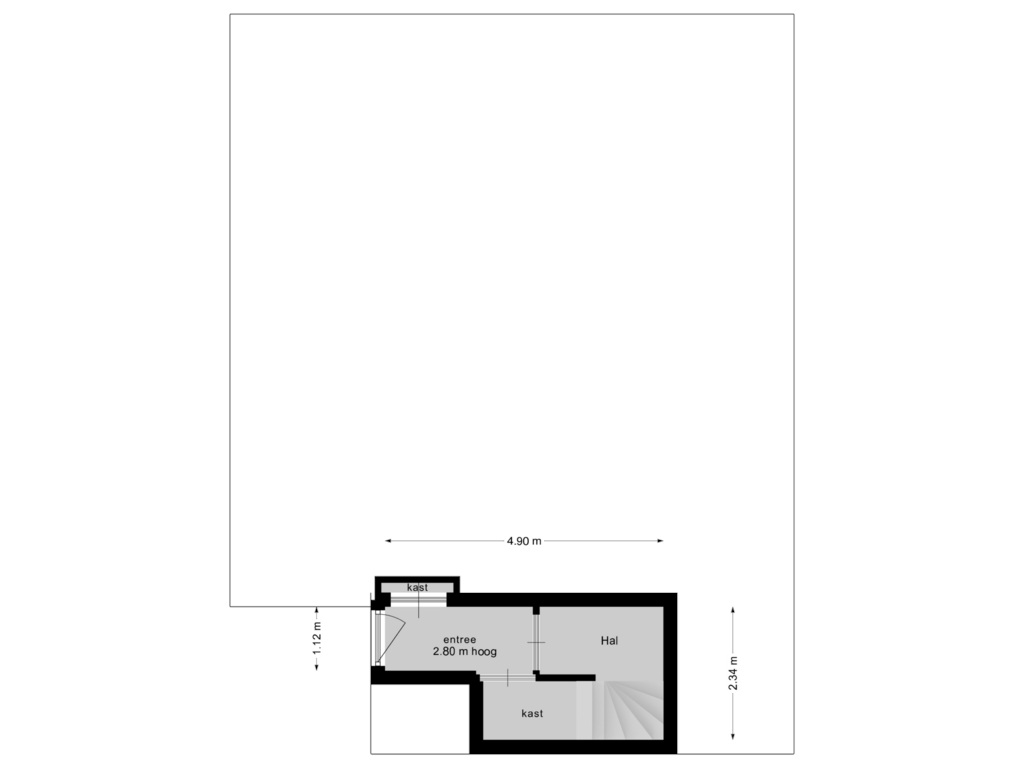 Bekijk plattegrond van Bgg van Noorderweg 1-B