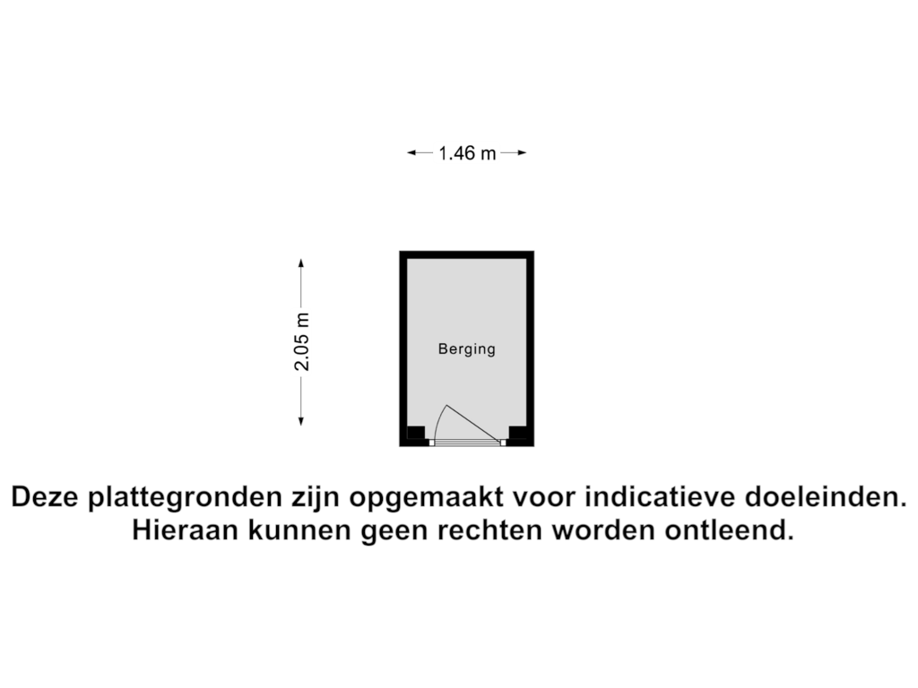 Bekijk plattegrond van Berging van Oranjebloesem 44