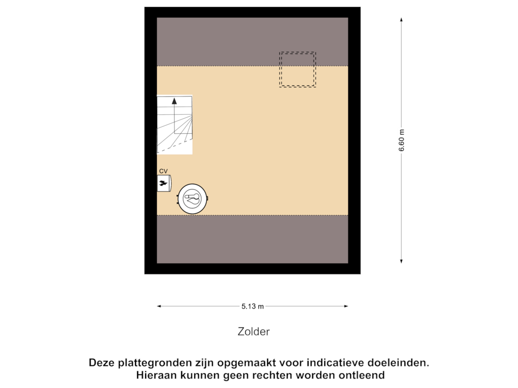 Bekijk plattegrond van Zolder van Ben Goeriondomein 11