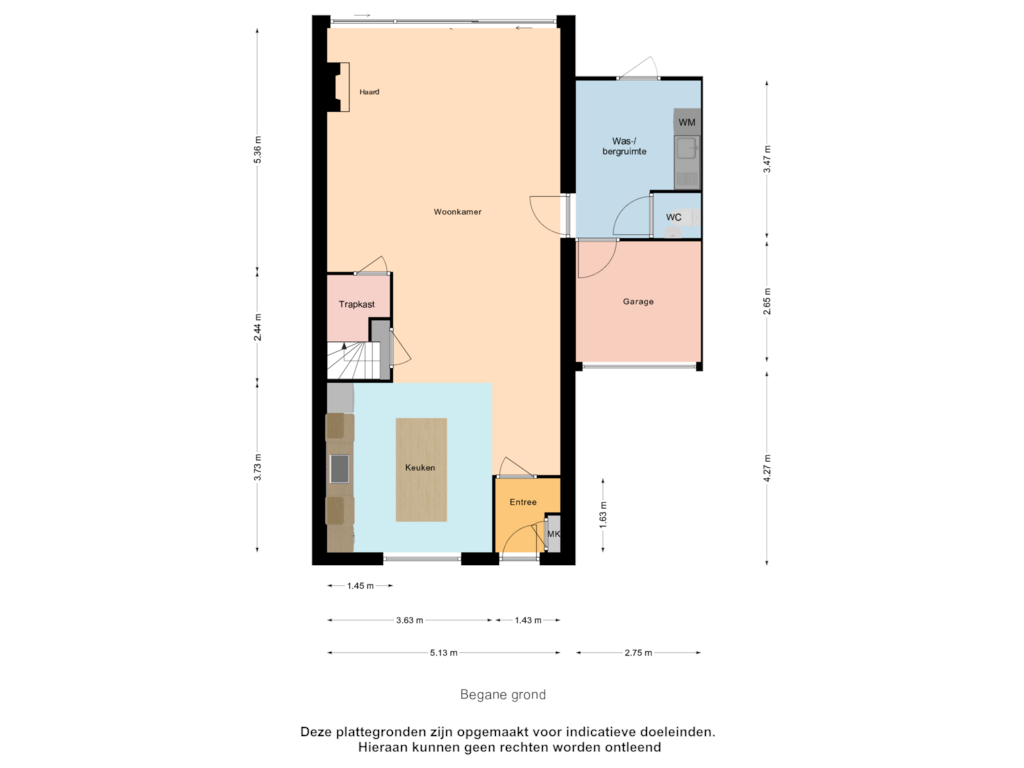 Bekijk plattegrond van Begane Grond van Ben Goeriondomein 11