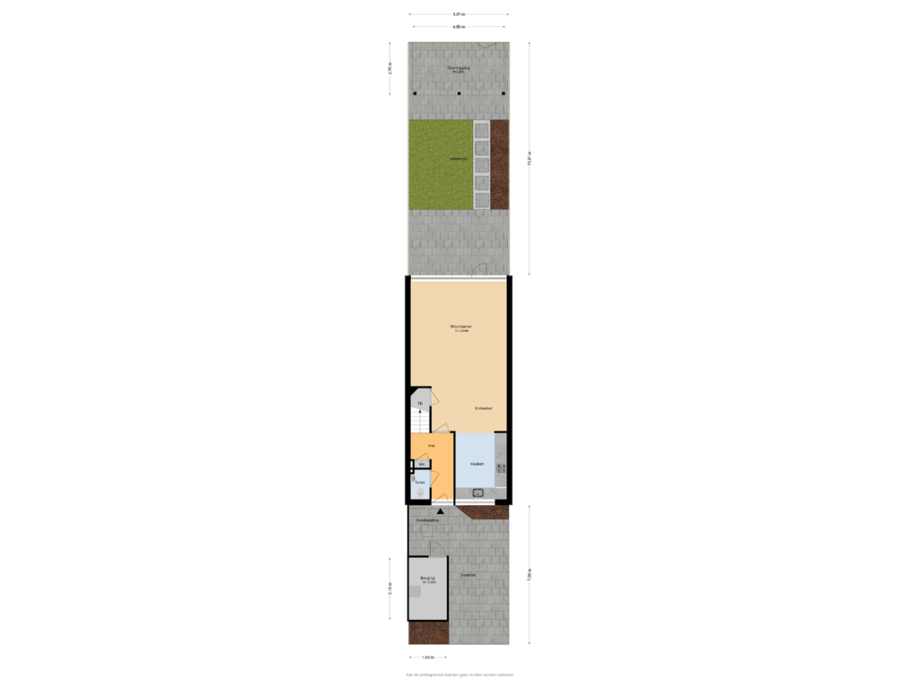 Bekijk plattegrond van Situatie van Kleefsehoek 29