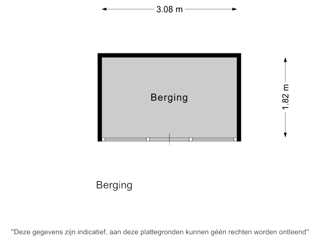 Bekijk plattegrond van Berging van Anna de Renessestraat 33