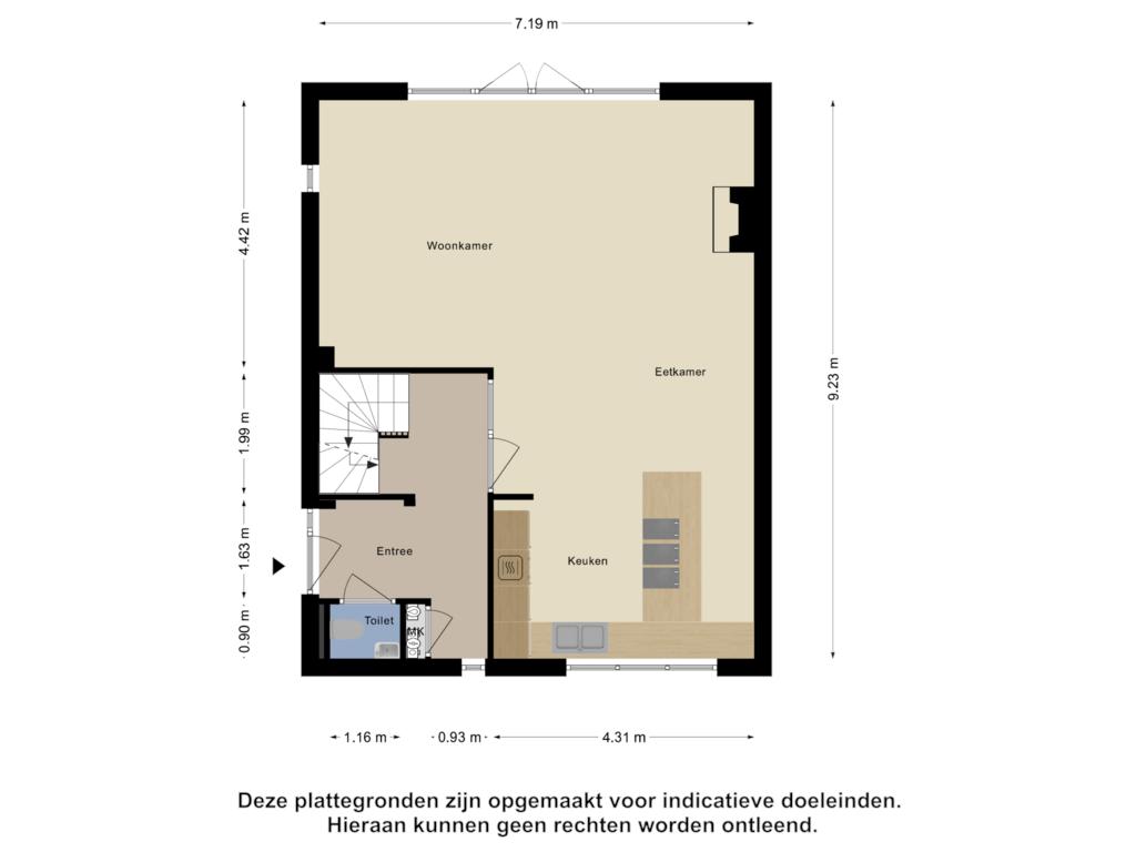 Bekijk plattegrond van Begane Grond van Francis Picabiastraat 8