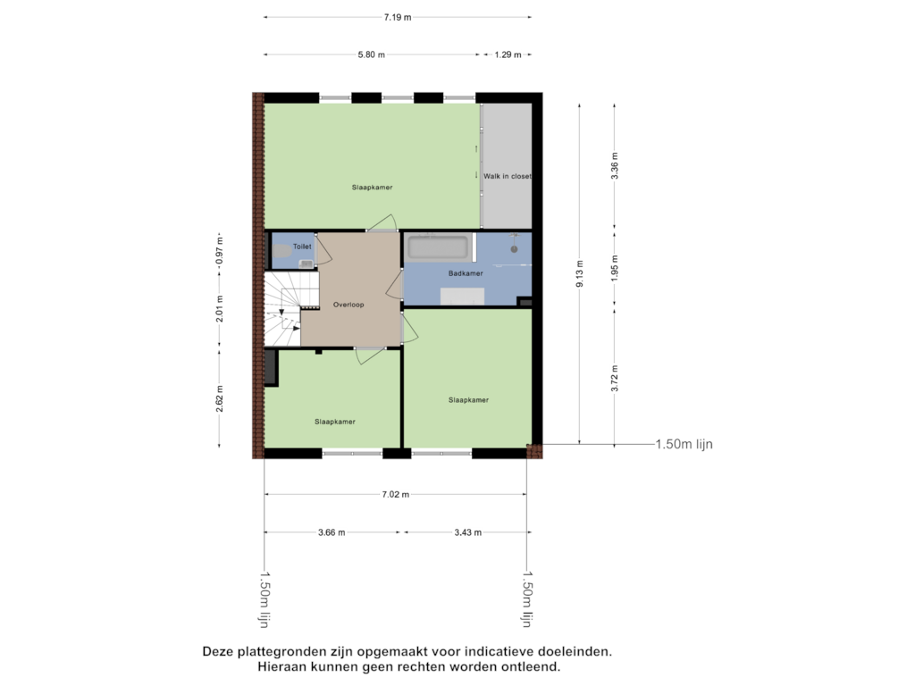 Bekijk plattegrond van Eerste Verdieping van Francis Picabiastraat 8