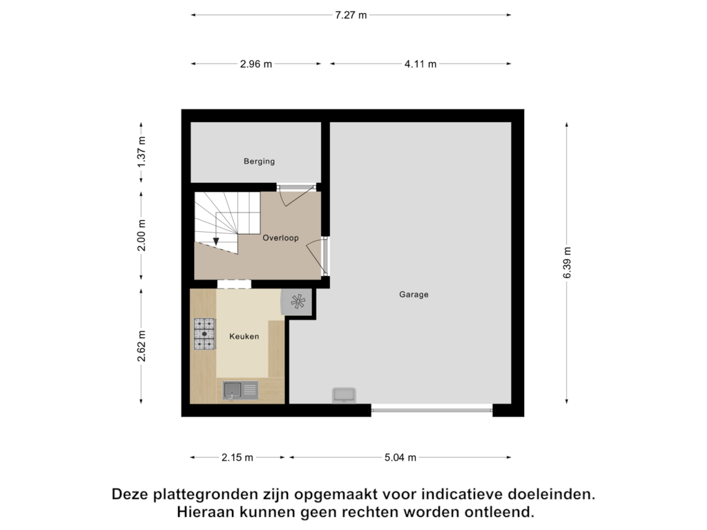 Bekijk plattegrond van Souterrain van Francis Picabiastraat 8