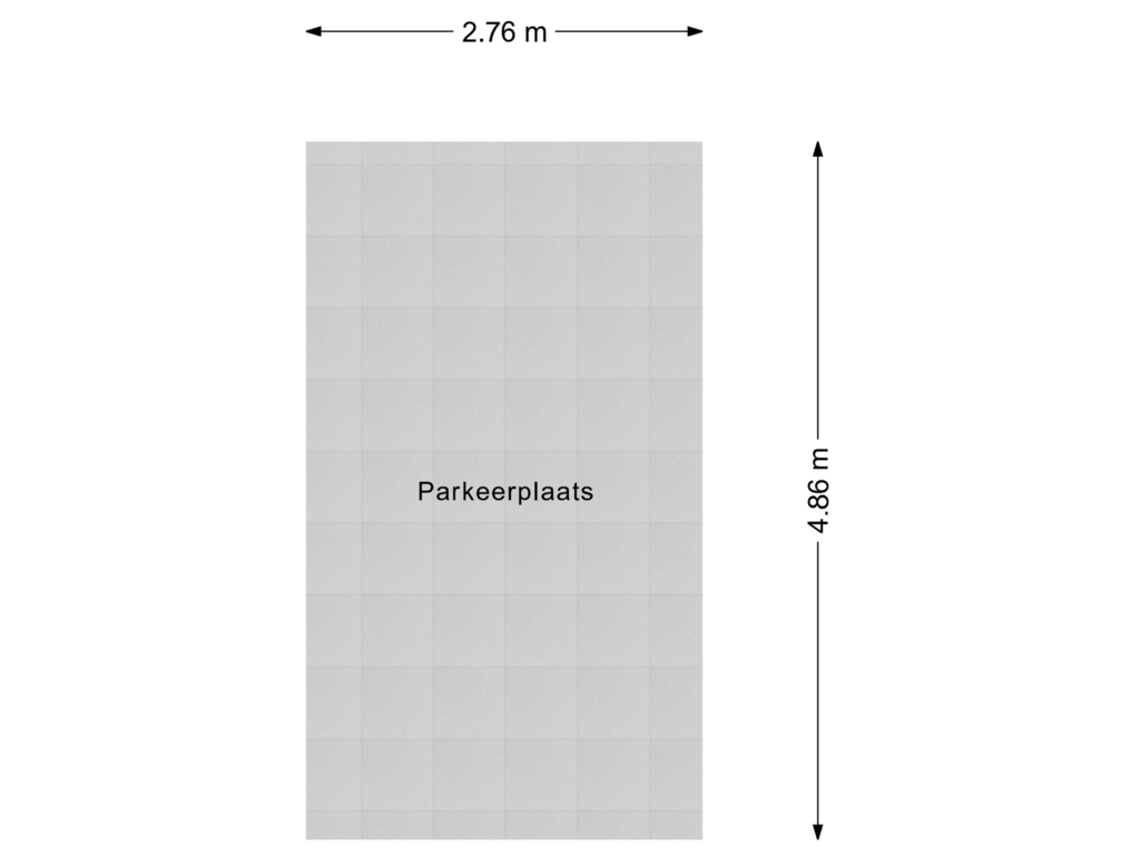 View floorplan of Parkeerplaats of Anne Frankstraat 115