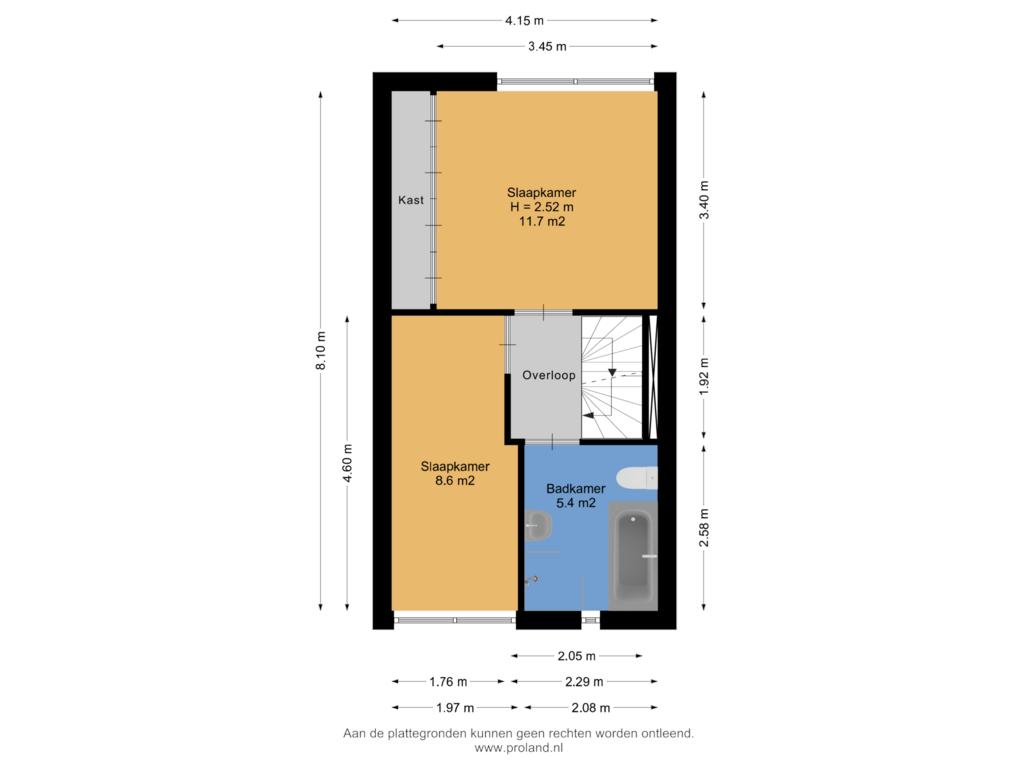 Bekijk plattegrond van 2e Verdieping van Anna Paulownastraat 1