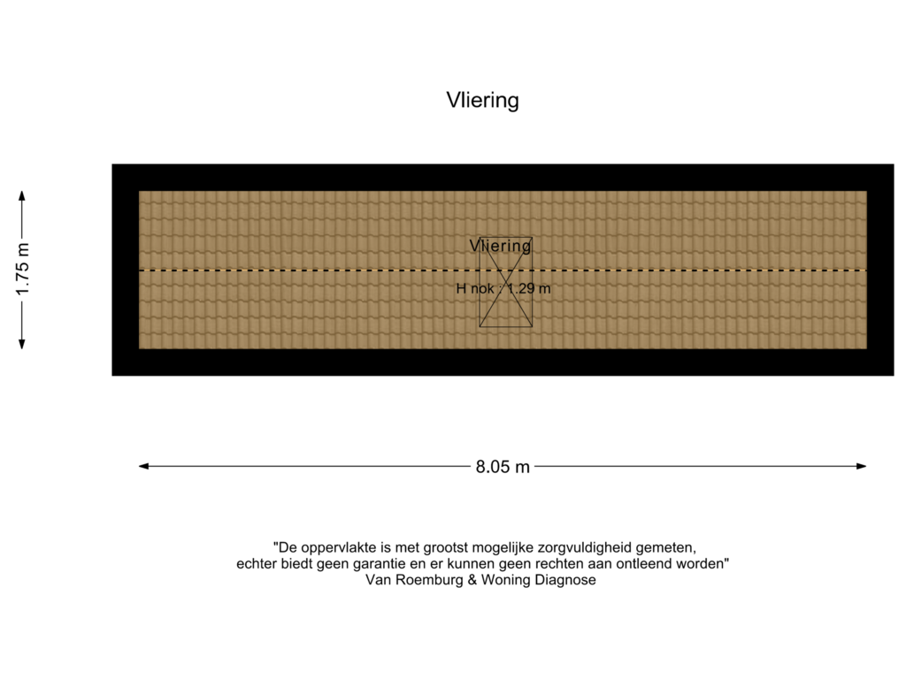 View floorplan of Vliering of Herenweg 72