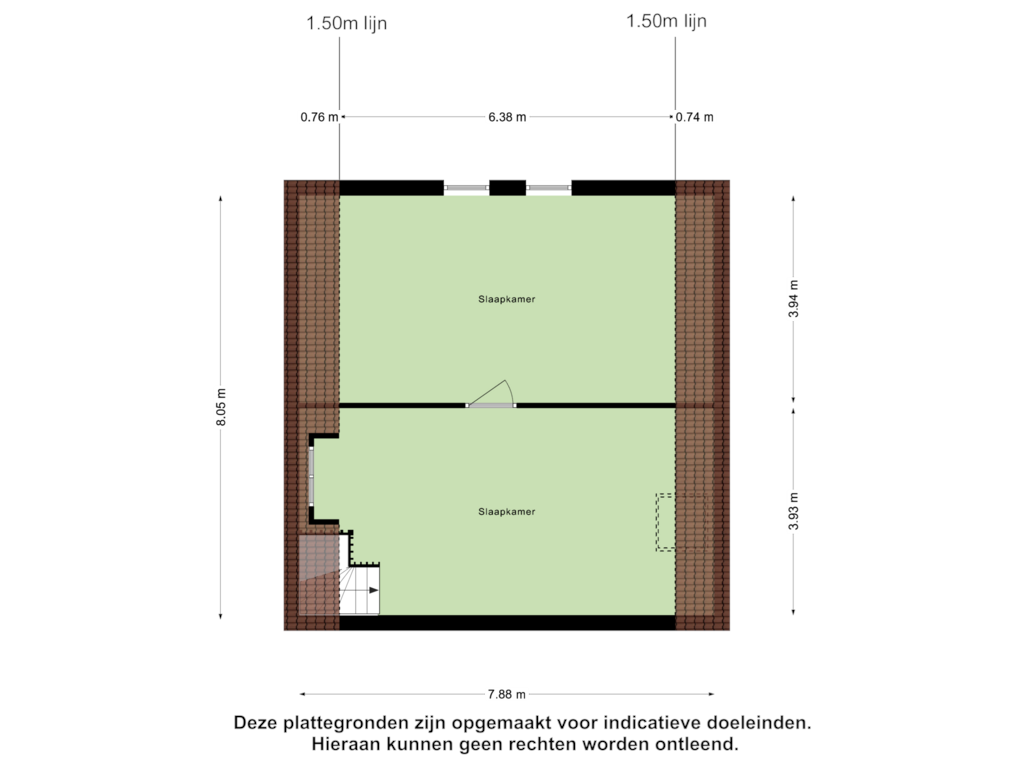 Bekijk plattegrond van Eerste Verdieping van De Beuk 17