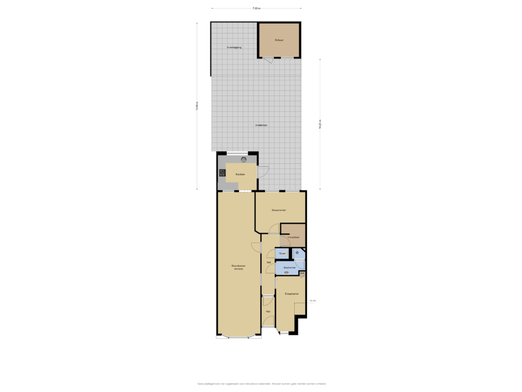 Bekijk plattegrond van Tuin van Driebergenstraat 173