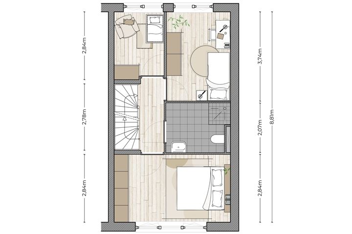 Bekijk foto 4 van Hoekwoning dorpse straat (Bouwnr. 19)