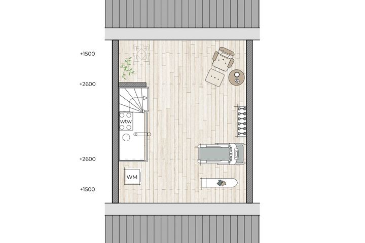 Bekijk foto 5 van Tussenwoning Parkzijde (Bouwnr. 23)