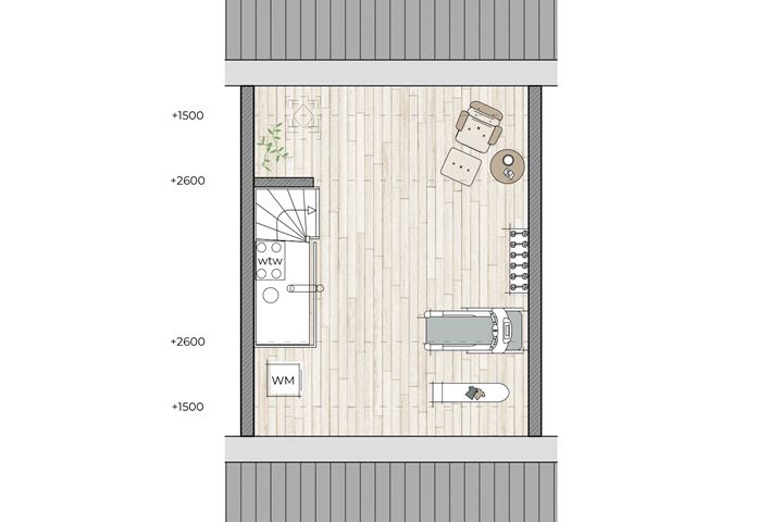 Bekijk foto 5 van Tussenwoning Parkzijde (Bouwnr. 25)