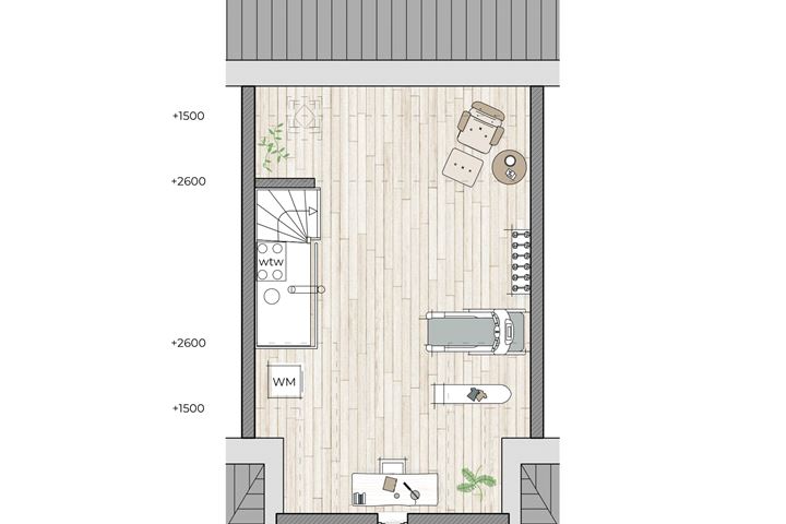 Bekijk foto 5 van Tussenwoning Parkzijde (Bouwnr. 27)