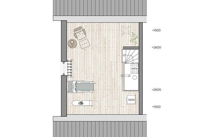 Bekijk foto 5 van Hoekwoning Parkzijde (Bouwnr. 22)