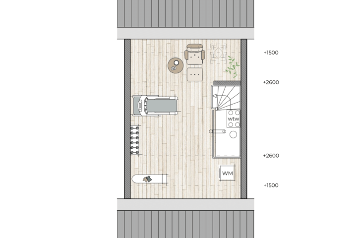 Bekijk foto 5 van Tussenwoning dorpse straat (Bouwnr. 16)