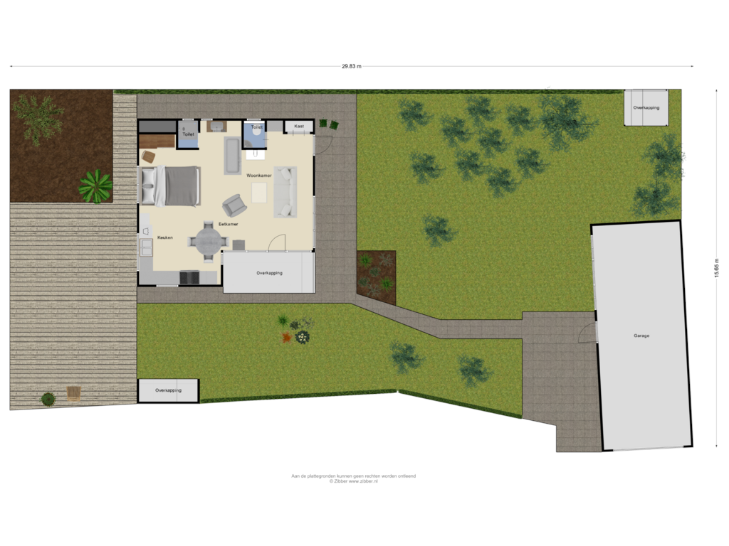 Bekijk plattegrond van Begane Grond_Tuin van Vlietpark 23-21